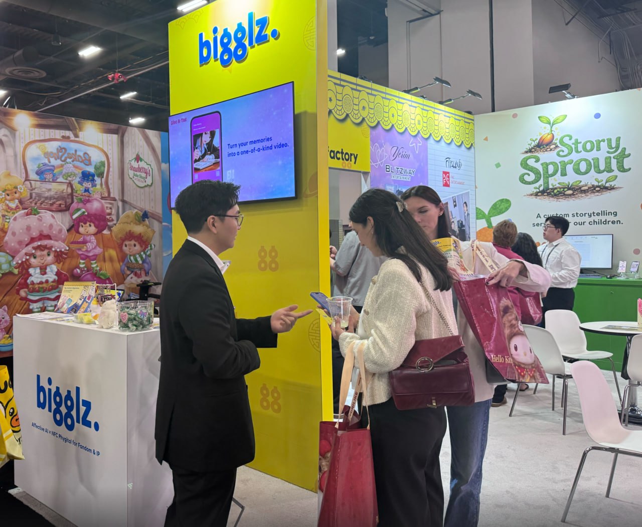 Bigglz booth at Licensing Expo Las Vegas 2026
